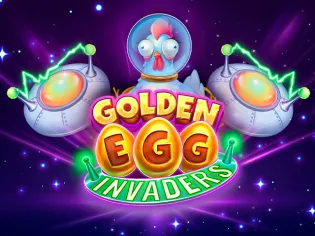Golden Egg Invaders game cover